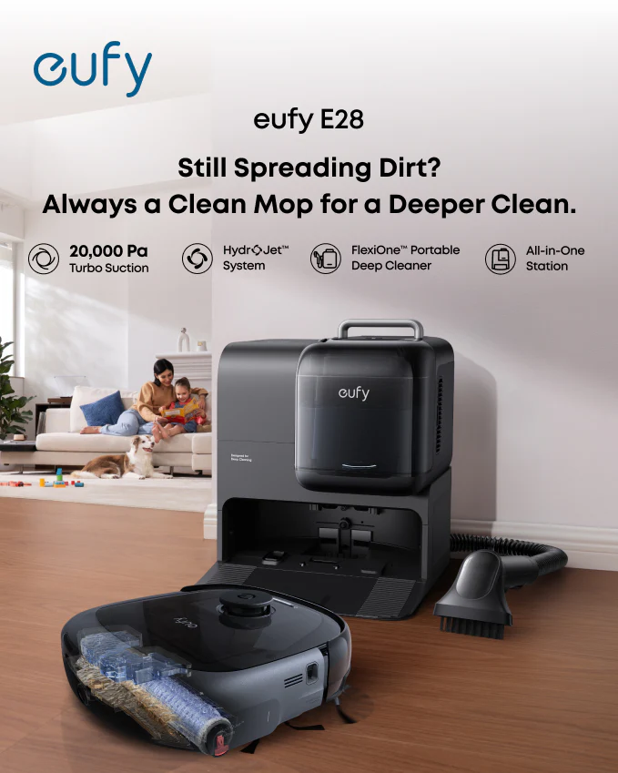 Robot vacuum cleaner and mop