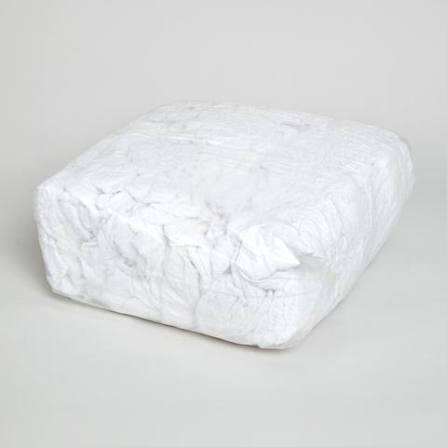 White Cotton Rags - 100% - Image 2