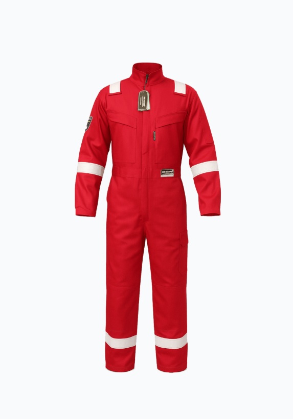 Flame Resistant Coverall with Anti-Static Features - Image 2