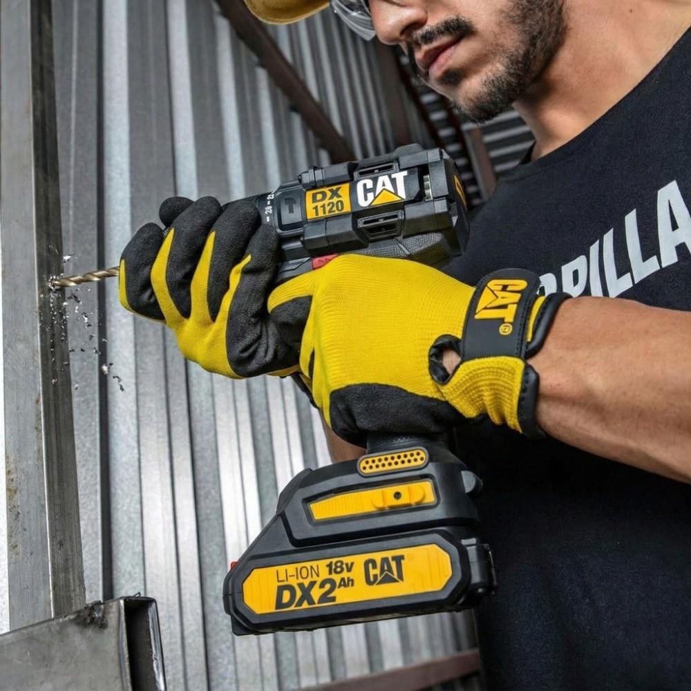 CAT DX1120 18V Brushless Impact Drill 65Nm KIT | 2×2.0 Ah & Charger - Image 6