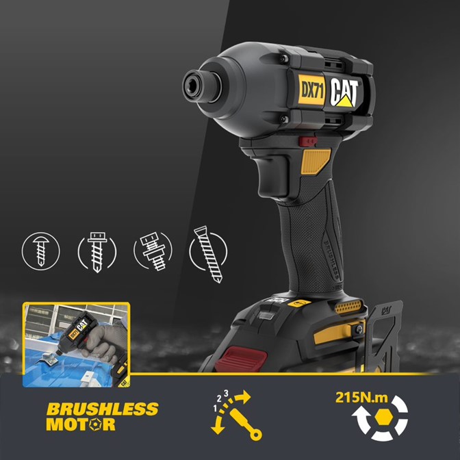 CAT-DX71 sadeira de Impacto Sem Fio CAT 18V - Image 4